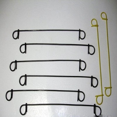 Galvanized Double Loop Tie Wire/ Bag Tie Wire