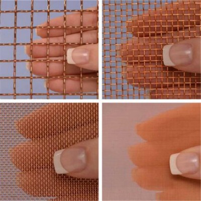 Red Copper Wire Mesh for Chinaware Printing (0.914m width)