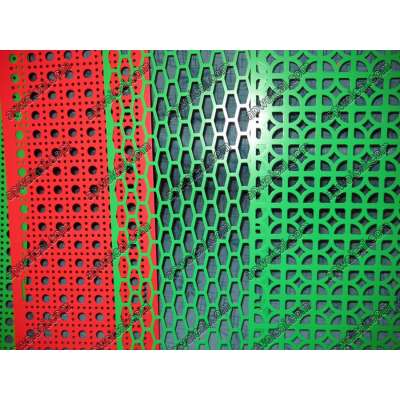 PVC Spray Perforated Metal Screen/ Sheet/ Mesh