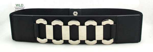 Metal Buckle Lady′s Waist Belt Ky5901