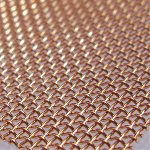 Industrial Filter Red Copper Screen Wire Mesh