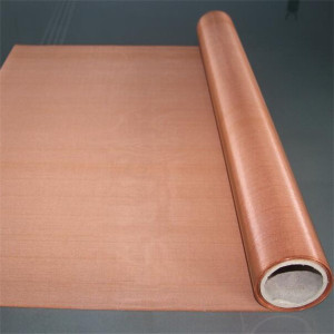 Hot Sale 80 Mesh 100 Mesh Copper Wire Mesh